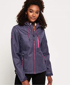 Куртка спортивная Superdry Hooded Winter Windtrekker женская synthetic.ua - Фото 1
