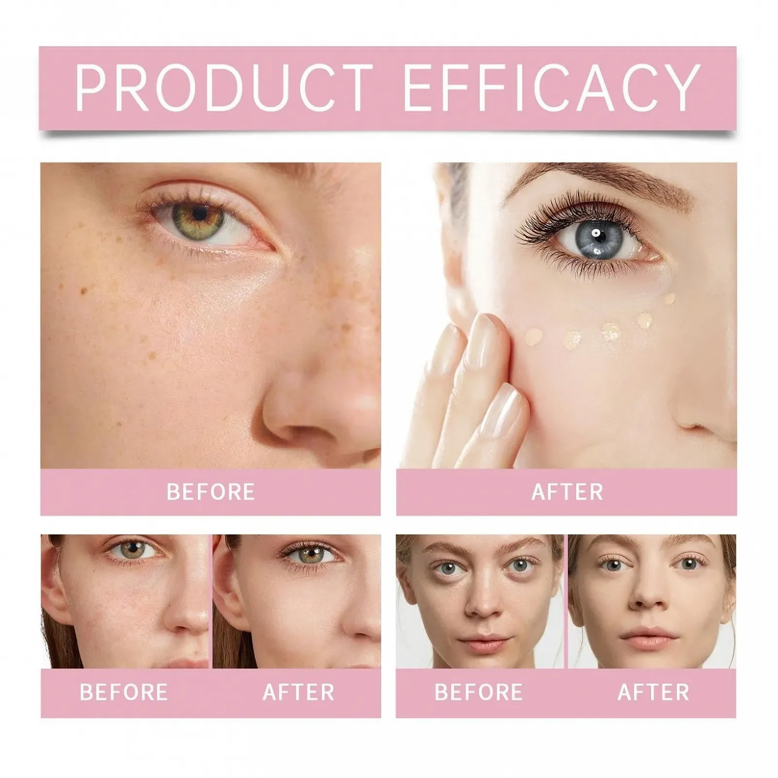 Консилер Luminous Superluminous Undereye Genius Brightening Color-Correcting Eye Brightener Medium Coverage увлажняющий (Набор, 7 г), фото №2