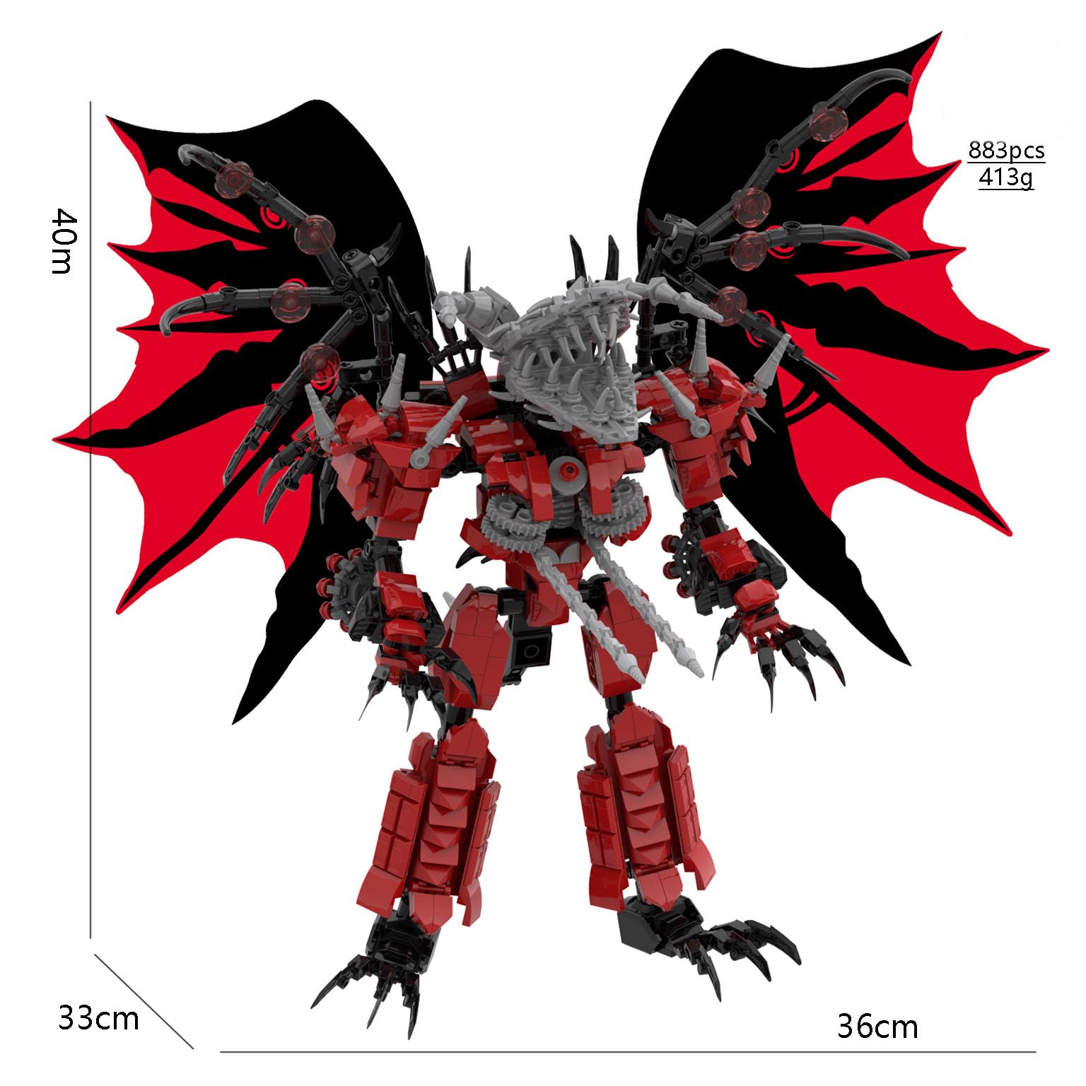 Ігрова модель Titan TV Man Titan Speakman Titan Cameraman Titan Clockman Titan Drillman SIUVEY Buildable Toy 735, фото №2