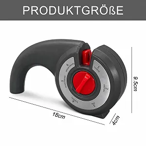 Точилка для ножів ручна Professional 6 в 1 ергономічний дизайн synthetic.ua - Фото 1