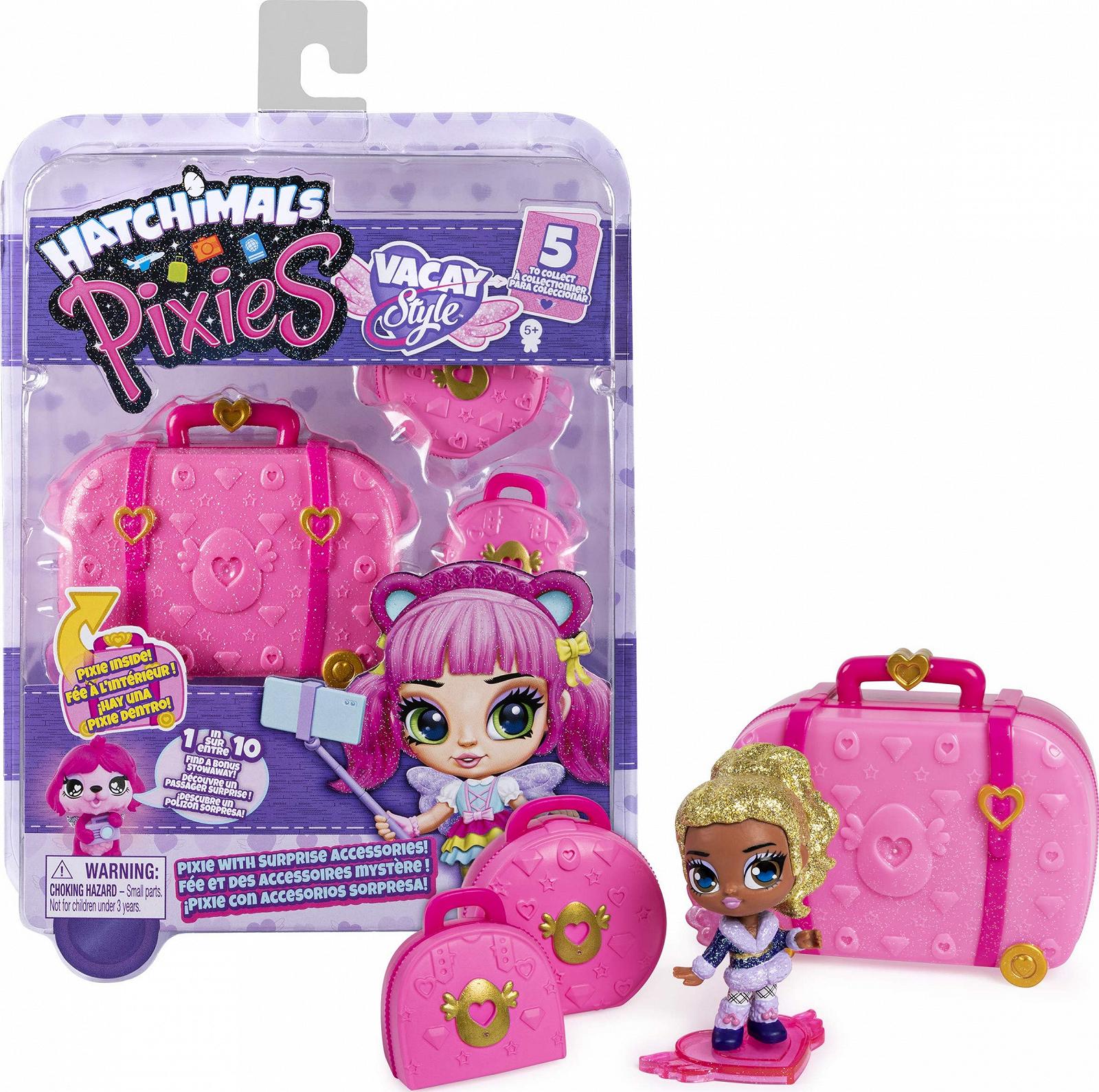 Кукла Коллекционная Hatchimals Pixies Vacay Style (в ассортименте, 5 разных персонажей), фото №1 Кукла Коллекционная Hatchimals Pixies Vacay Style (в ассортименте, 5 разных персонажей), фото №1