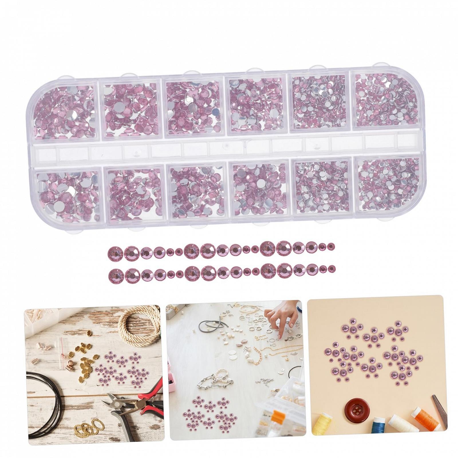 Стрази Міні Підвіска Кристал Плоска Задня Частина, фото №2