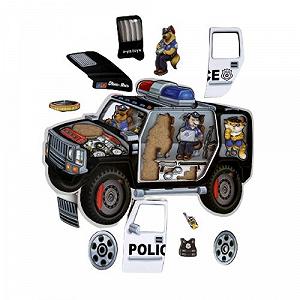 Пазл-сортер Полиция 25 деталей [tsi192783-TSI] synthetic.ua - Фото 1