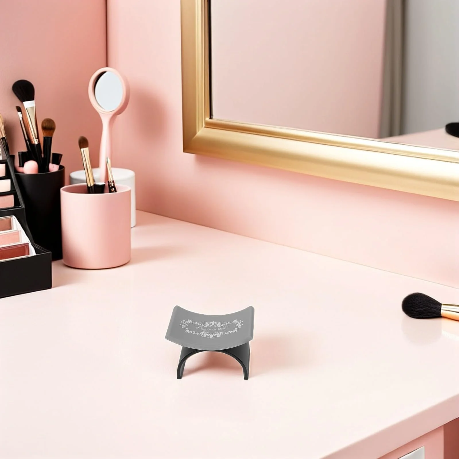 Підставка для рук U-подібна VALICLUD 2 шт. для манікюру, ергономічна, легка, портативна, чорна, фото №5 Підставка для рук U-подібна VALICLUD 2 шт. для манікюру, ергономічна, легка, портативна, чорна, фото №5