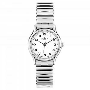 Женские часы Кварцевые Dugena Vintage Comfort Белый циферблат Серебристый - Фото 1