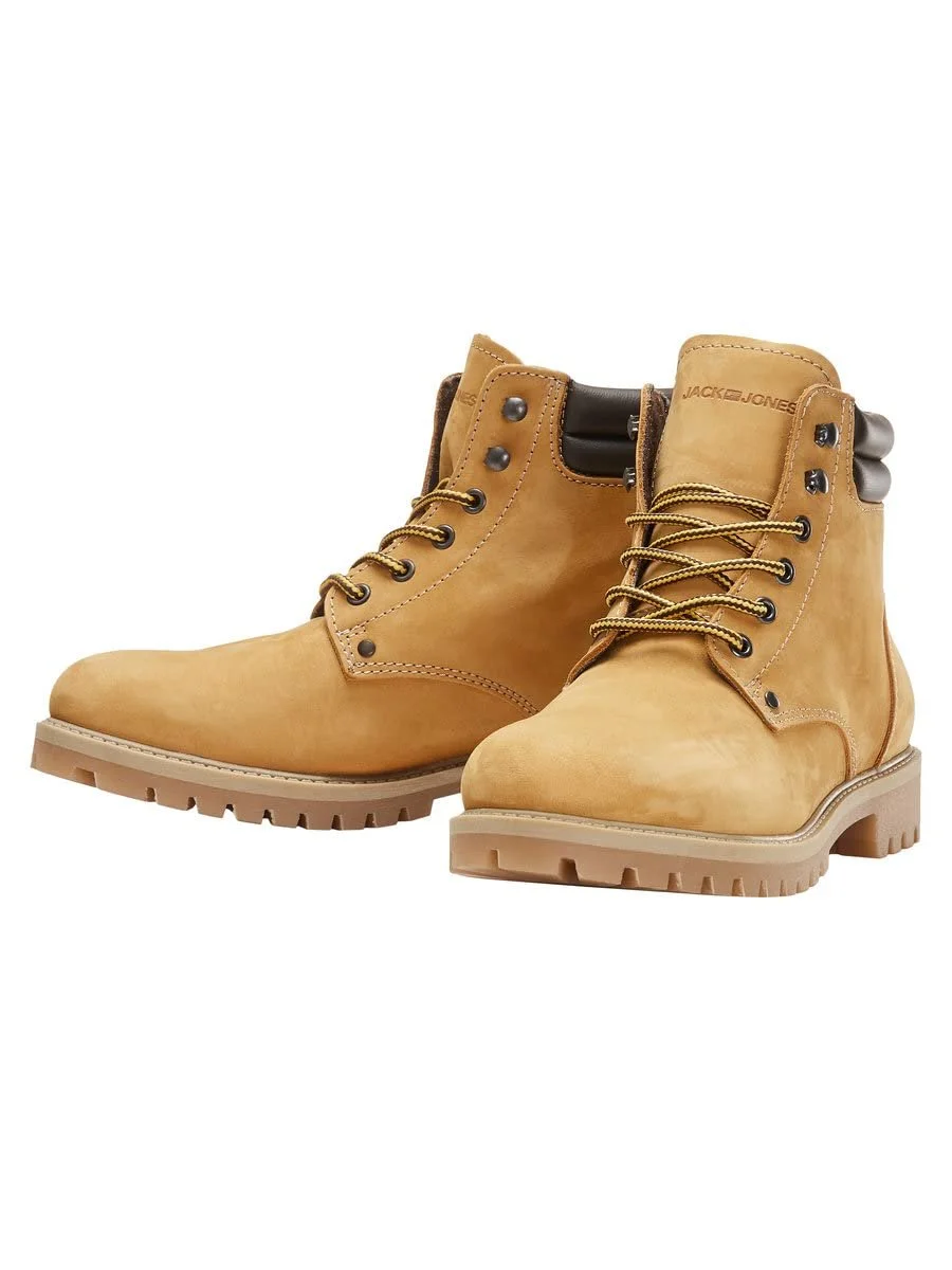 Черевики Jack & Jones Jfwstoke Nubuck Boot Honey Noos, фото №2