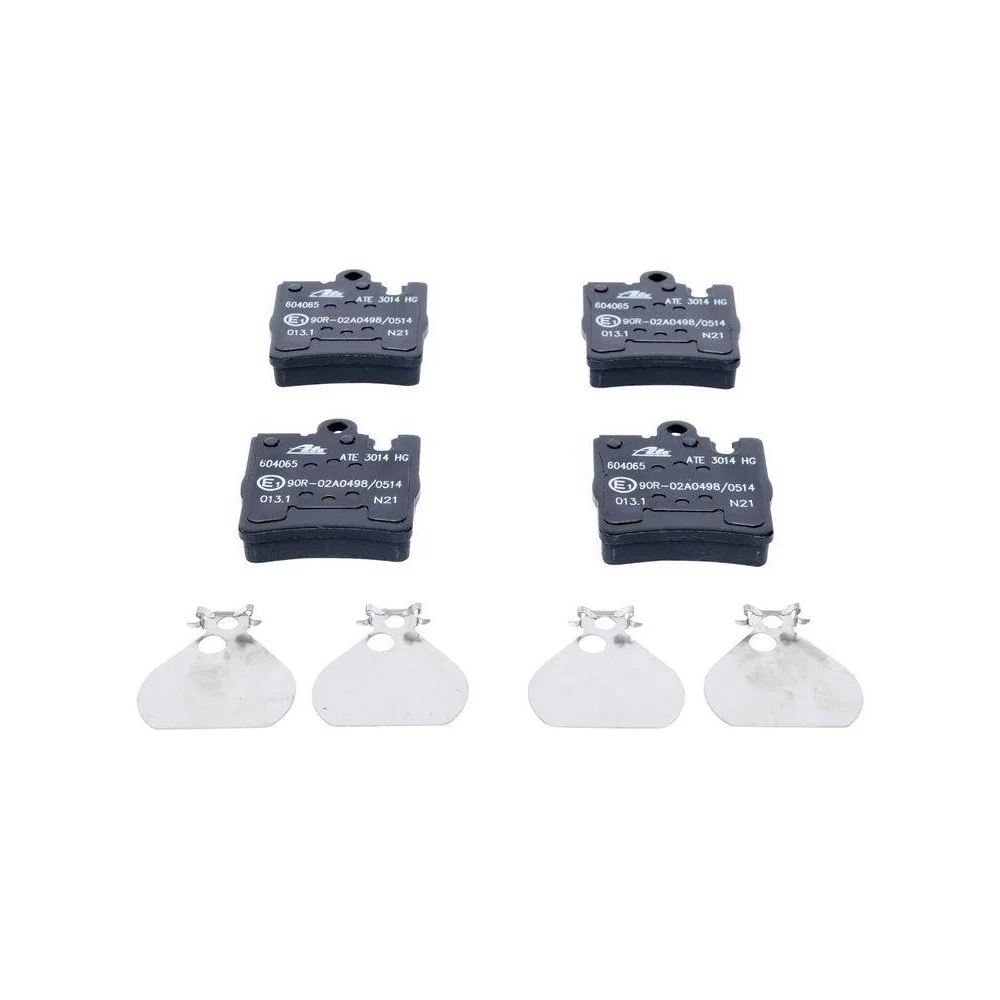 Комплект гальмівних колодок дискового гальма ATE 13.0460-4065.2 для MERCEDES-BENZ задня вісь, фото №1 Комплект гальмівних колодок дискового гальма ATE 13.0460-4065.2 для MERCEDES-BENZ задня вісь, фото №1