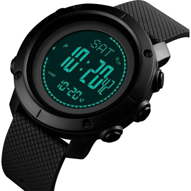 Часы наручные Skmei 1427 Оriginal Black ABS 1427BK Мужские, фото №4