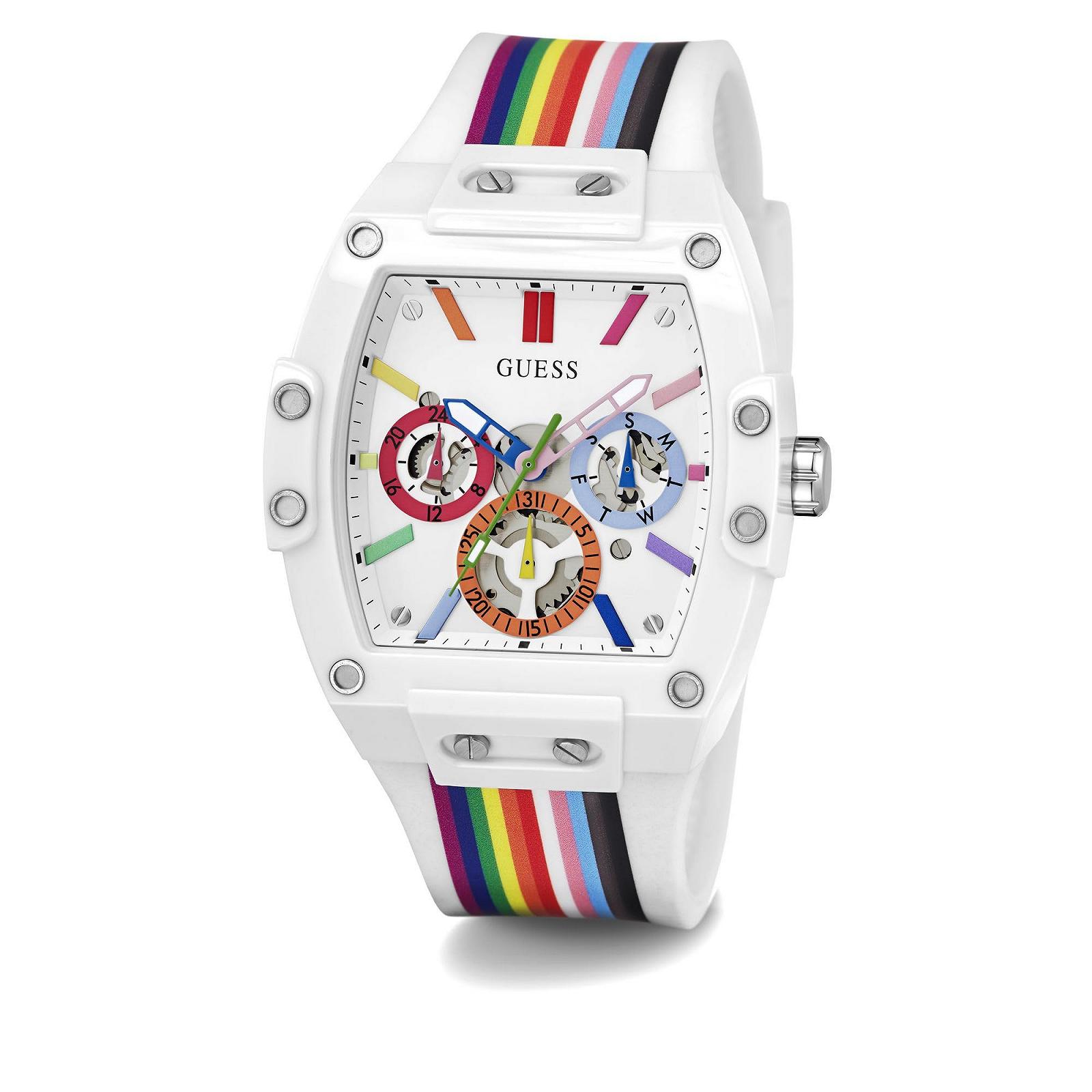 Годинник Аналоговий GUESS GW0720G1 Чоловічий Кварцовий з Силіконовим Ремінцем, фото №5