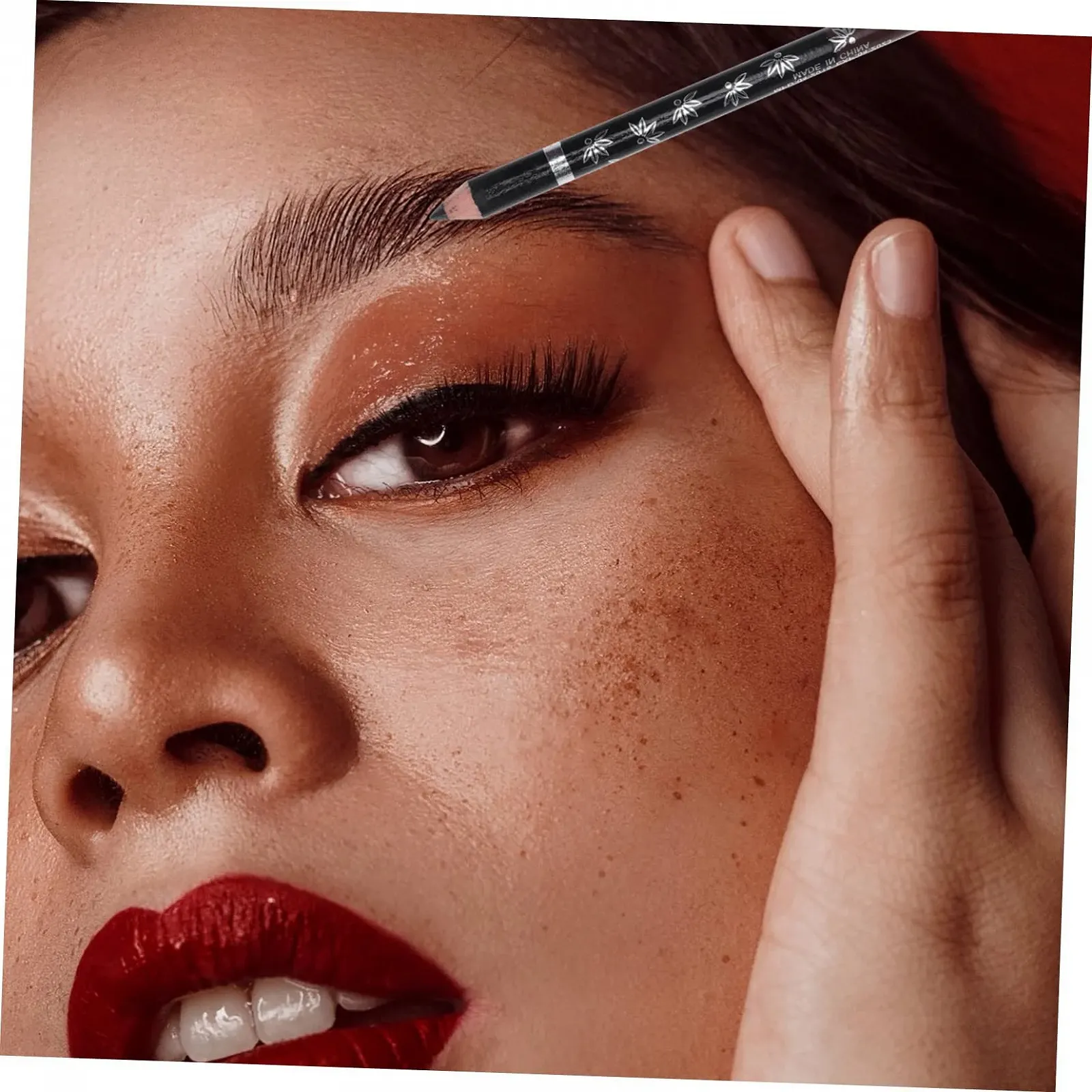 Олівець для брів Двосторонній POPETPOP 24шт Кава, фото №7