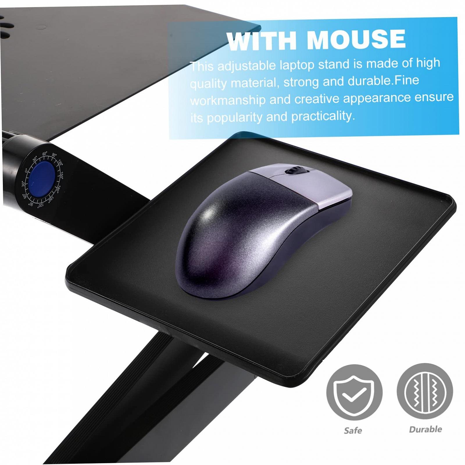 Складана Підставка для Ноутбука з Відведенням Тепла Регульована по Висоті Портативна, фото №7