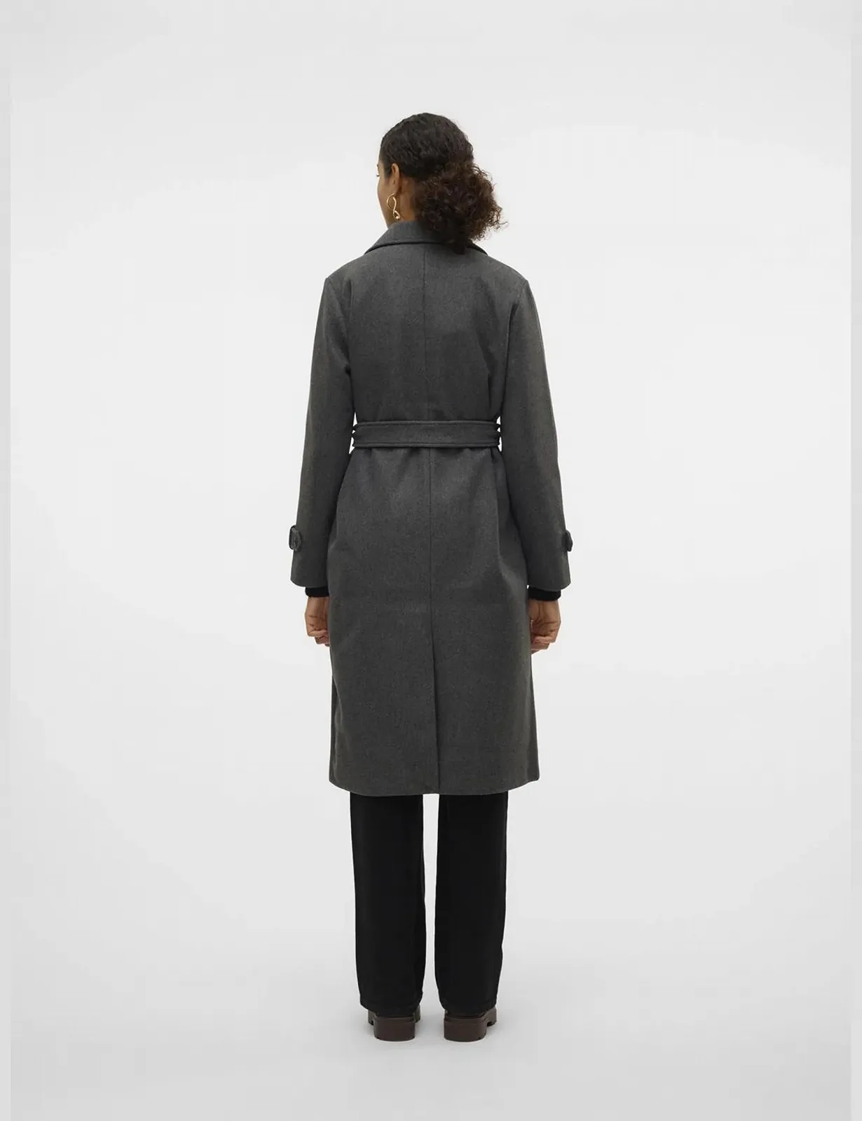 Тренч VERO MODA VMFortunevega Жіночий Довгий Зимове Вовняне, фото №3 Тренч VERO MODA VMFortunevega Жіночий Довгий Зимове Вовняне, фото №3