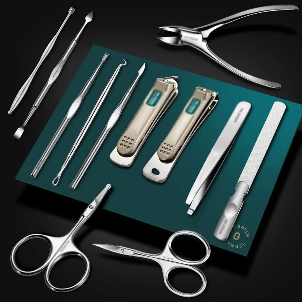 Набор для ногтей, 12  предметов Профессиональный, фото №5