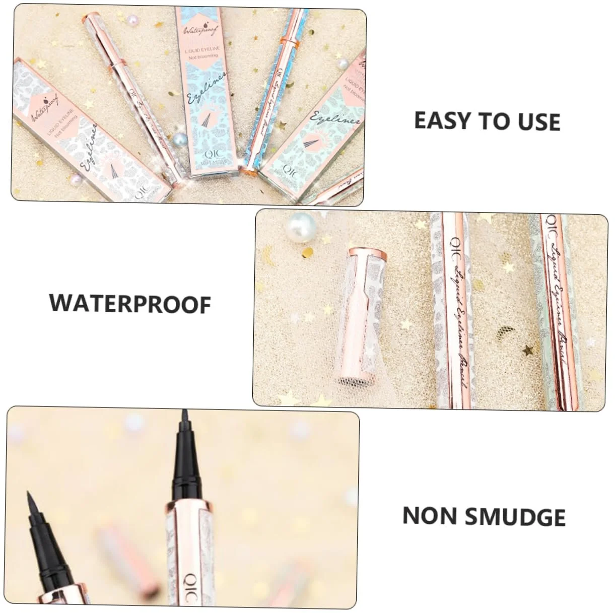 Подводка для глаз FRCOLOR, водостойкая, фото №6