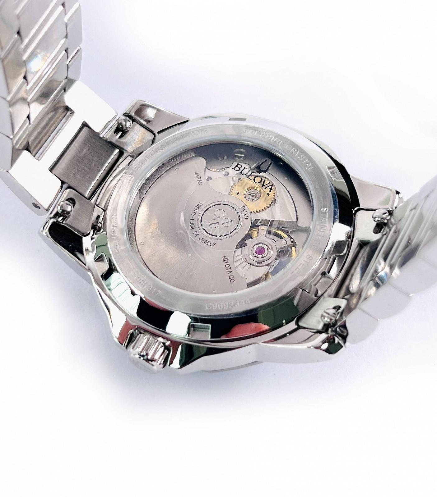 Автоматичний Годинник Bulova Modern 98L317, сріблястий, фото №4 Автоматичний Годинник Bulova Modern 98L317, сріблястий, фото №4