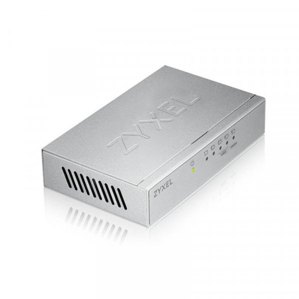 Коммутатор ZYXEL GS-105B v3 (GS-105BV3-EU0101F) 5xGE металлический корпус, фото №3