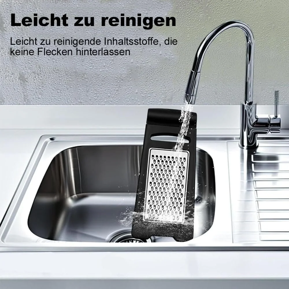 Терка для овочів з нержавіючої сталі Складнаіжучими поверхнями Підходить для картоплі Сиру Фруктів, фото №2