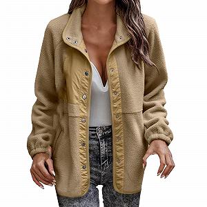 Жіноче коротке пальто Yowablo - Фото 1