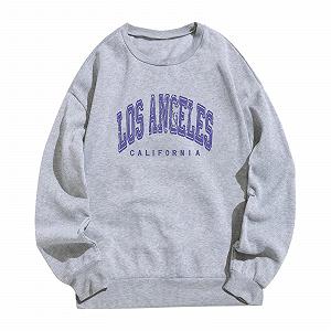 Женская Толстовка Los Angeles California Cool College С длинными рукавами Backwoods Однотонные Худи Короткие Повседневные С круглым вырезом Со спущенными плечами Аккуратные Топы Винтаж Аниме Y2K Осень - Фото 1