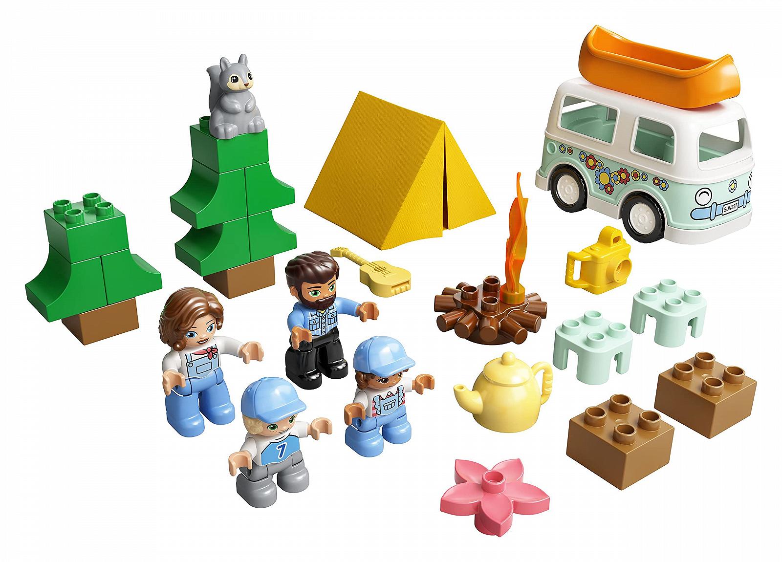 Блоки LEGO Duplo Town Family Adventure з будинком на колесах, фото №3