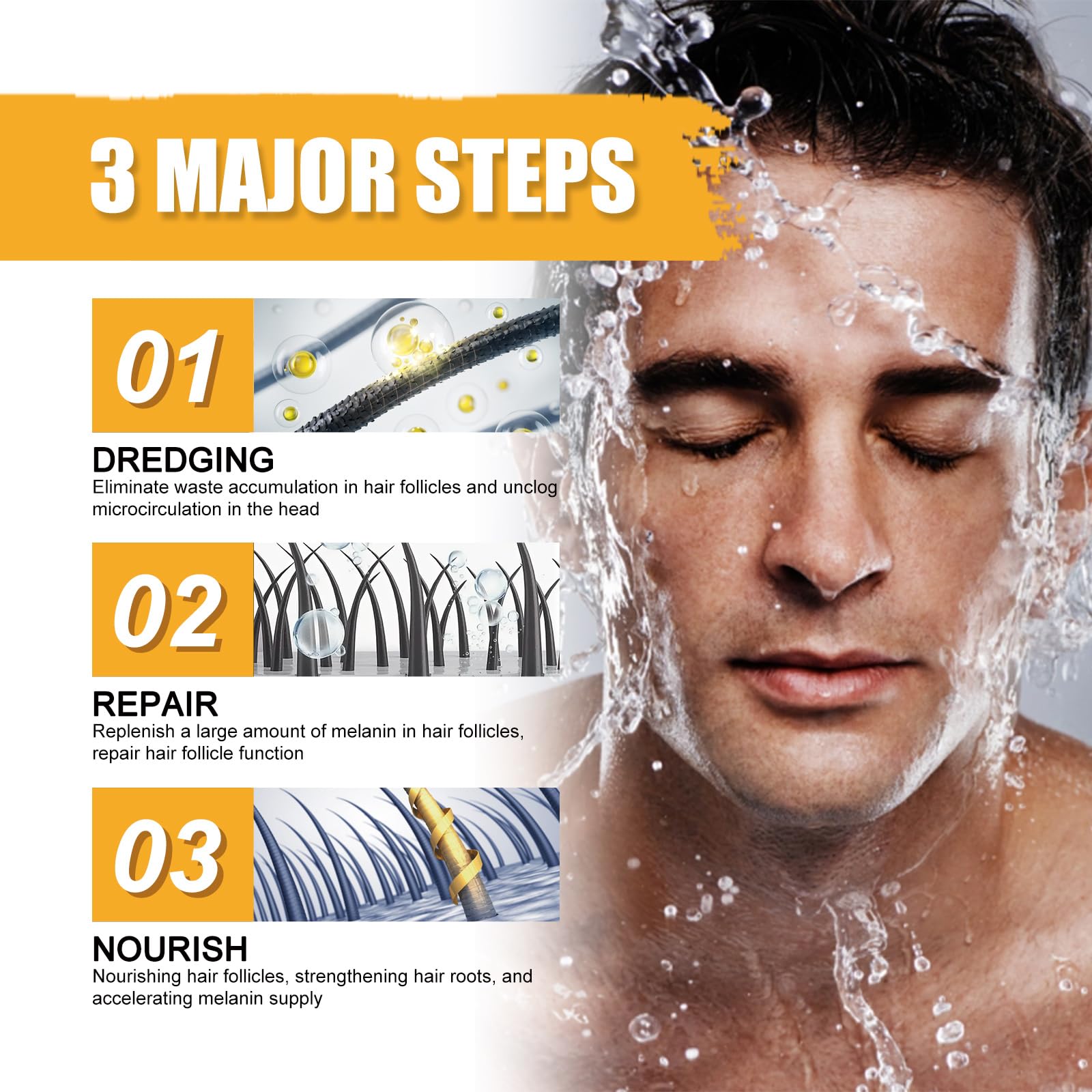 Упаковка Soap Natural Black для чорного волосся, фото №4