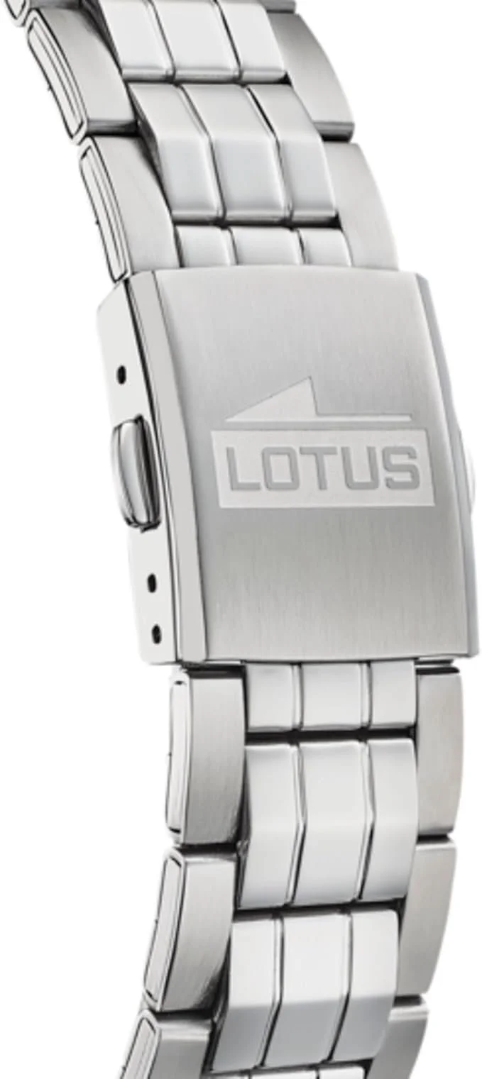 Чоловічий годинник Lotus 18670 / Кварцовий / Нержавіюча сталь / 10 ATM / День і Дата, фото №2