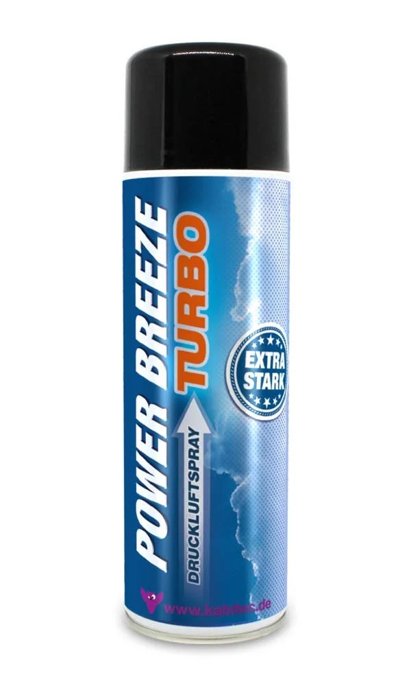 Спрей зі стисненим повітрям KABITEC Power Breeze Turbo 1 x 500 мл аерозоль, фото №1