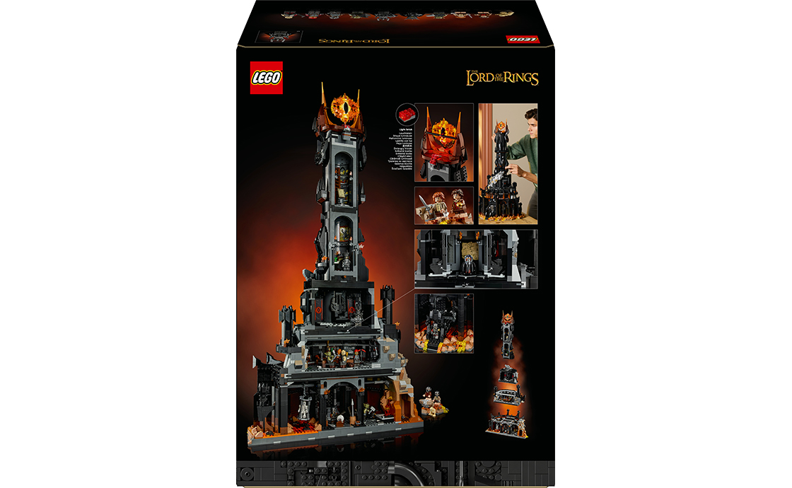 Конструктор Лего LEGO Icons Властелин колец: Барад-дур (10333), фото №3