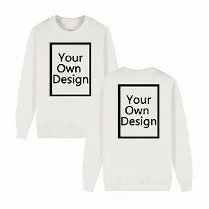 Свитшот Ybing С принтом, женский, с возможностью индивидуального дизайна, печать спереди/сзади, пуловер, индивидуальный принт, рубашка с длинными рукавами, персонализированная эксклюзивная кастомизация с фото, текстом, логотипом, джемпер, топы - Фото 1