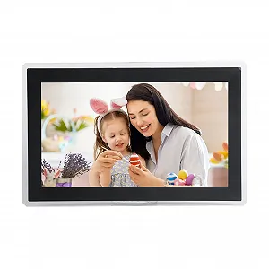 Цифровая фоторамка Andoer 15.6 дюйма WiFi Сенсорная 32GB (EU Plug) - Фото 1