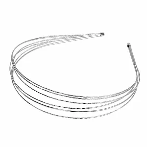 Металевий Обруч Сріблястий - Фото 1