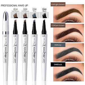 Олівець для брів Waterproof з 4 наконечниками 3D Microblading Набір з 4 штук synthetic.ua - Фото 1