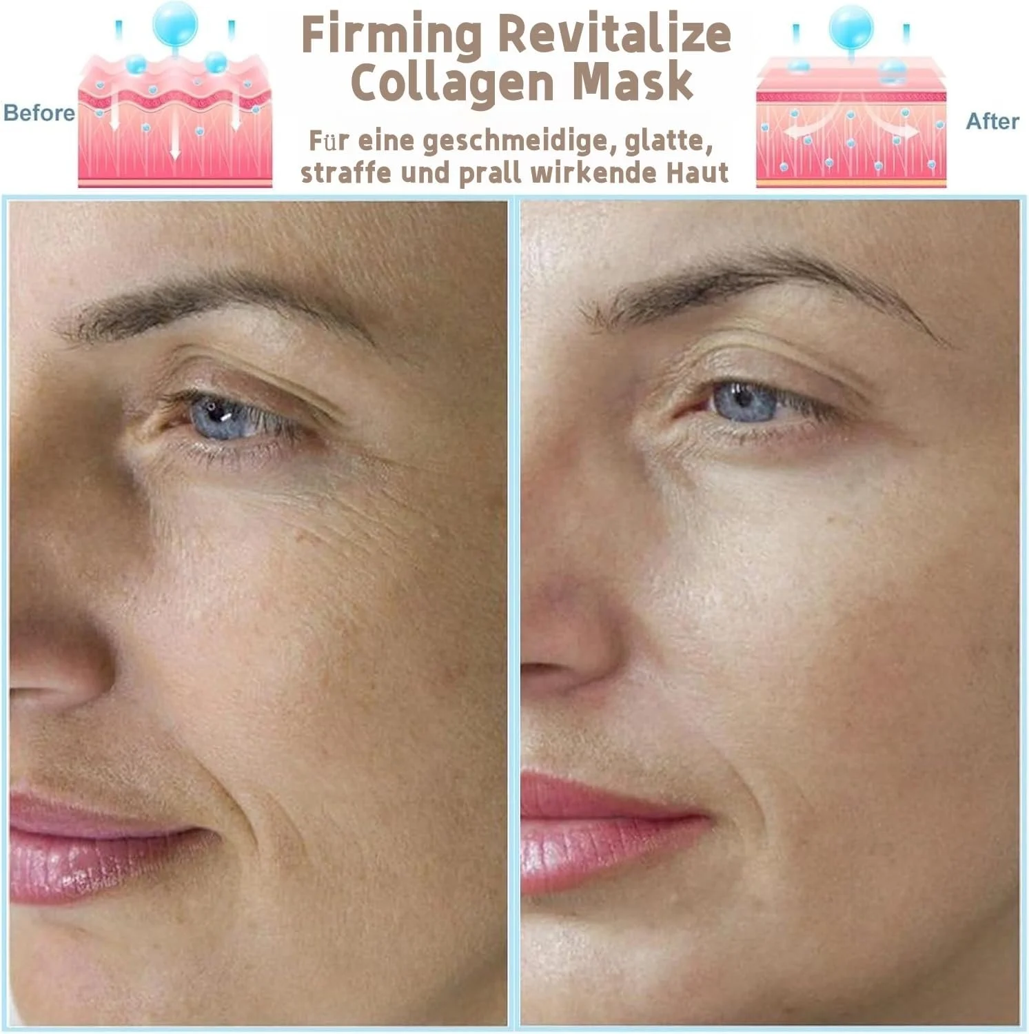 Маска Altherona Колаген Нічна Корейська 3D Ліфтинг з Колагеном та Гіалуроновою Кислотою, фото №5