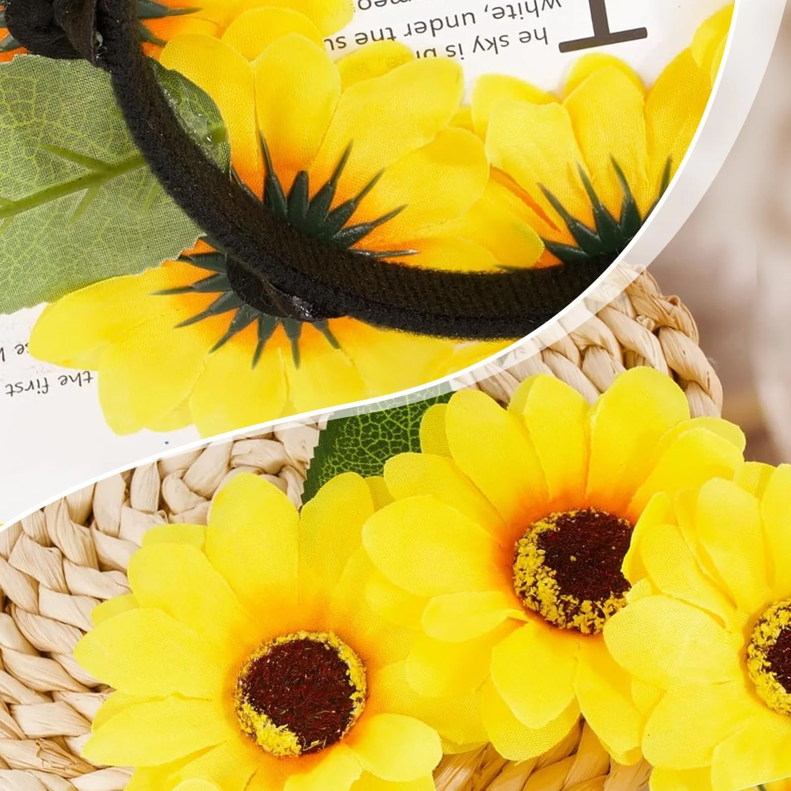 Обруч Подсолнечник 1 шт, фото №6