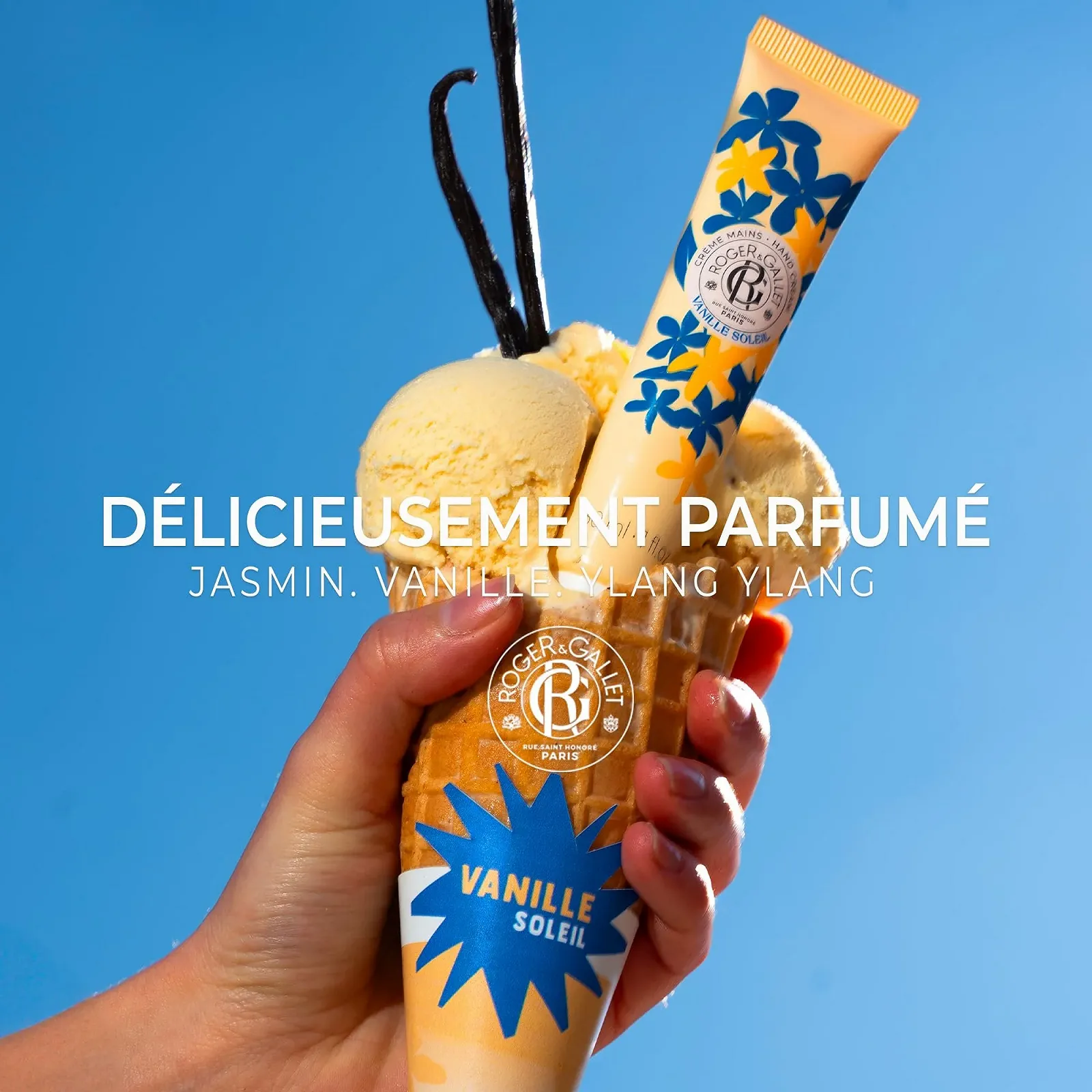 Крем для рук Roger & Gallet Vanilla Soleil 30 мл, фото №2