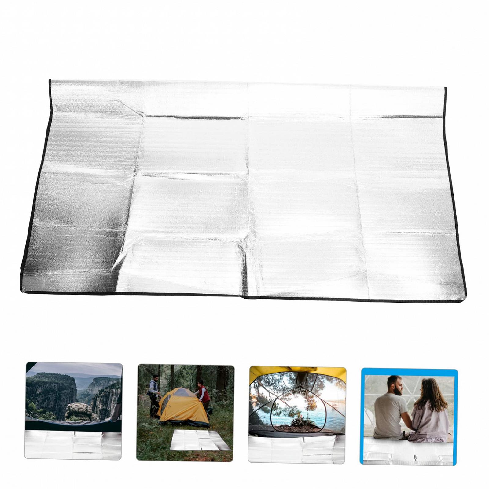 Килимок Garneck Outdoor Foil Mat Спортивна подушка Пікніковий Сріблястий Водонепроникний, фото №2
