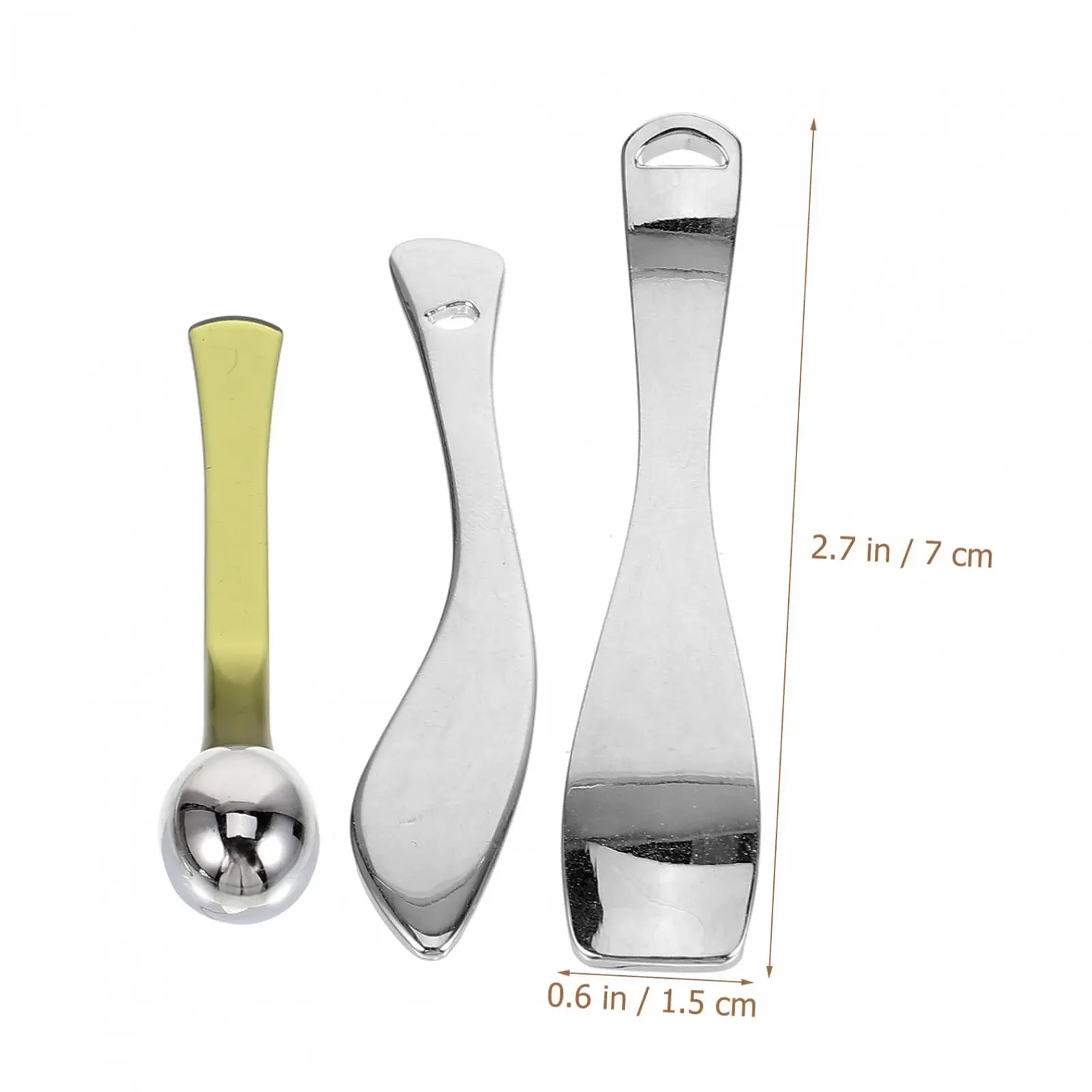 Ложка для макияжа SOLUSTRE, шпатель, косметический, фото №4