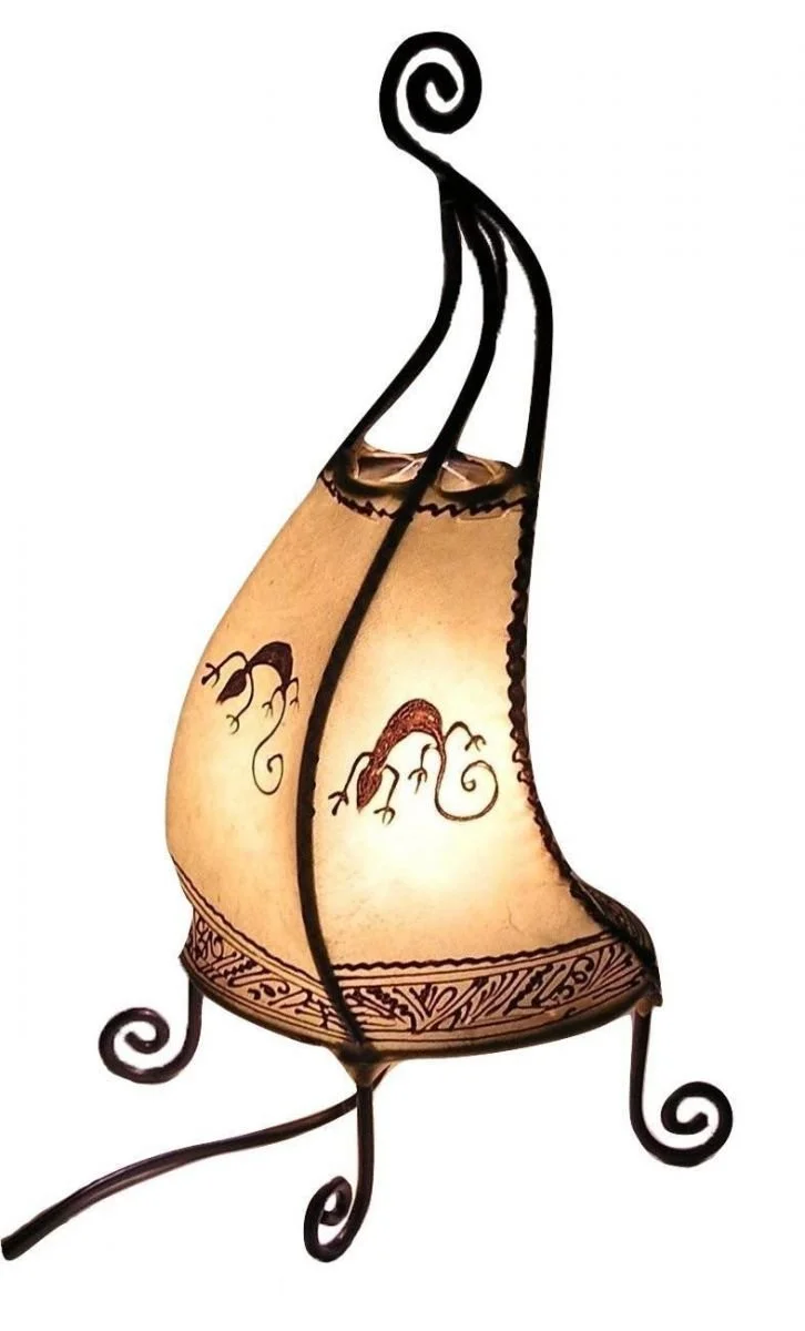 Настільна лампа Simandra Oriental Coq Gecko 40 см Червоний, фото №6