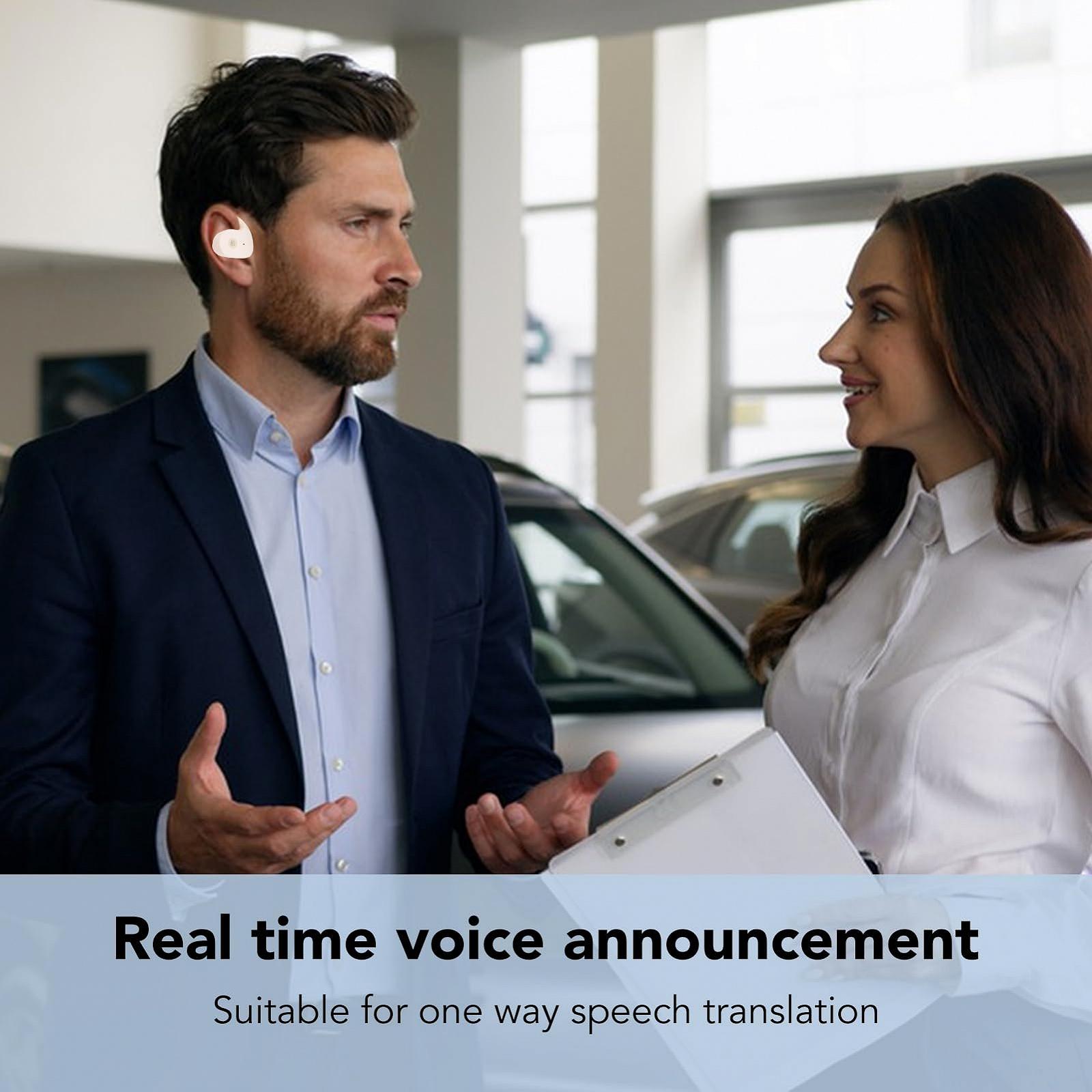 Навушники-перекладачі Beige, фото №8 Навушники-перекладачі Beige, фото №8