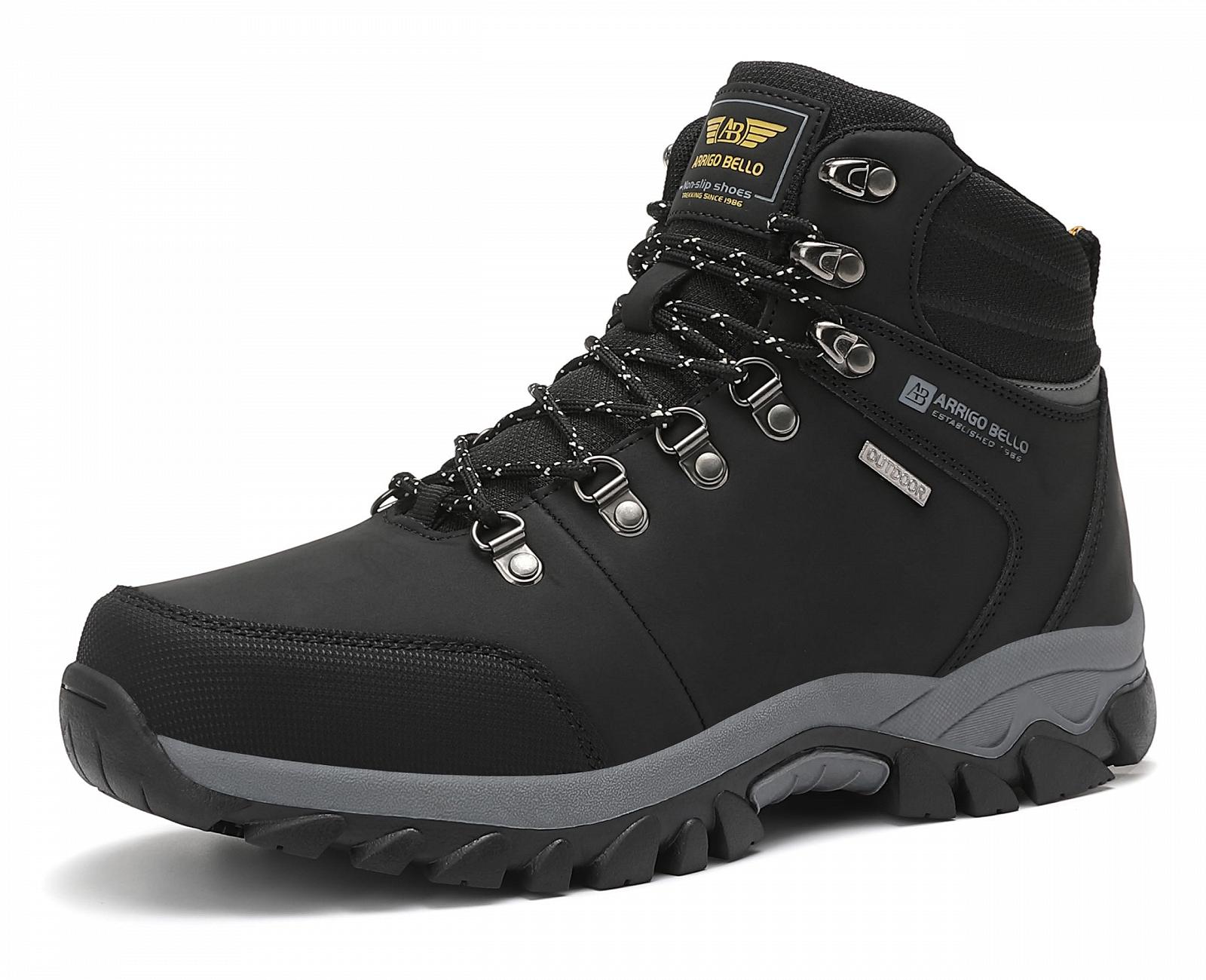 Чоботи ARRIGO BELLO Winterschuhe Зимові снігоступи Теплофлісова застібка, фото №1