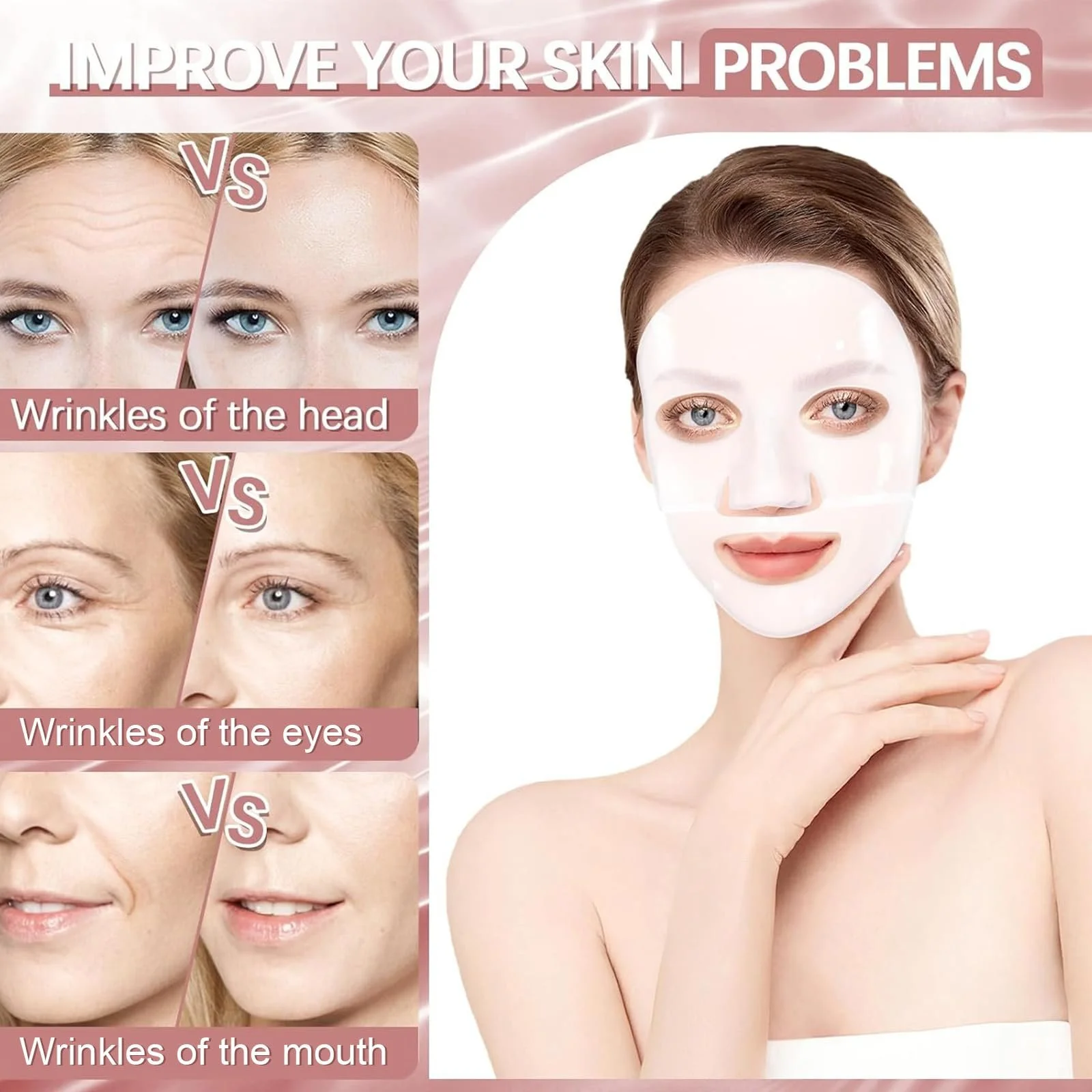 Маска Колагенова Organic Real Deep, Зволожуюча, Антивікова, 5 шт, фото №2