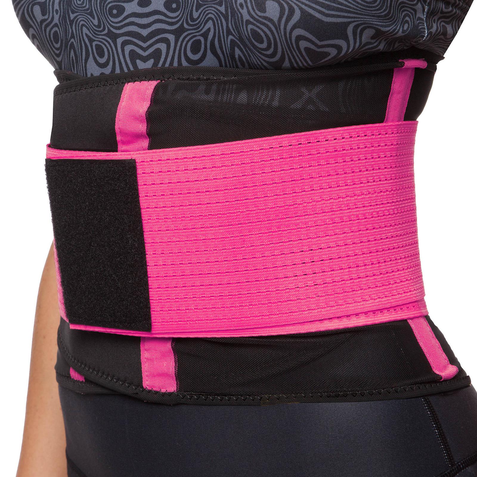 Пояс для корекції фігури Hot Shapers Екстремний Пауер Белт екстремний енергетичний пояс 6606-2 рр L-XL Маліновий, фото №1