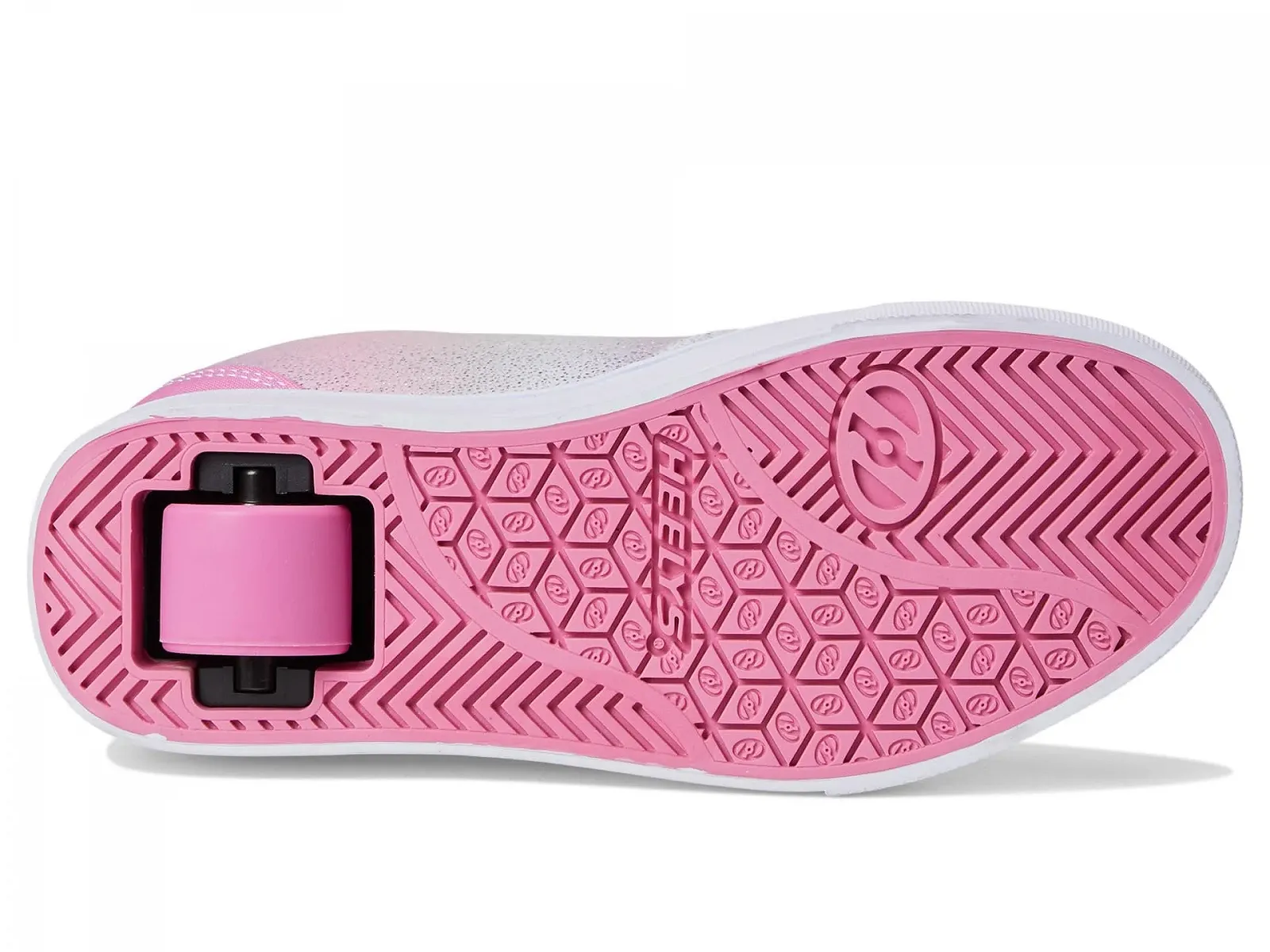 Кроссовки на роликах Heelys Pro 20 Fade Silver Pink, фото №3
