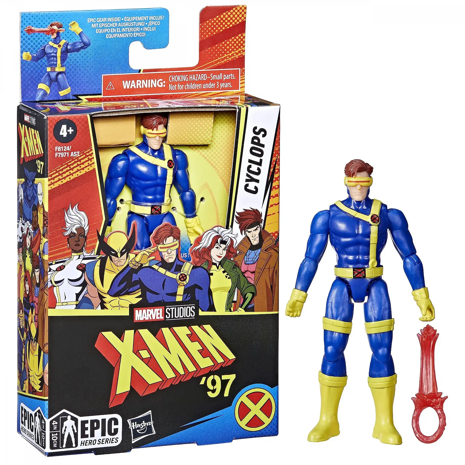 Фигурка Marvel Studios X-Men Epic Hero Series Cyclops 4 дюйма, фото №5