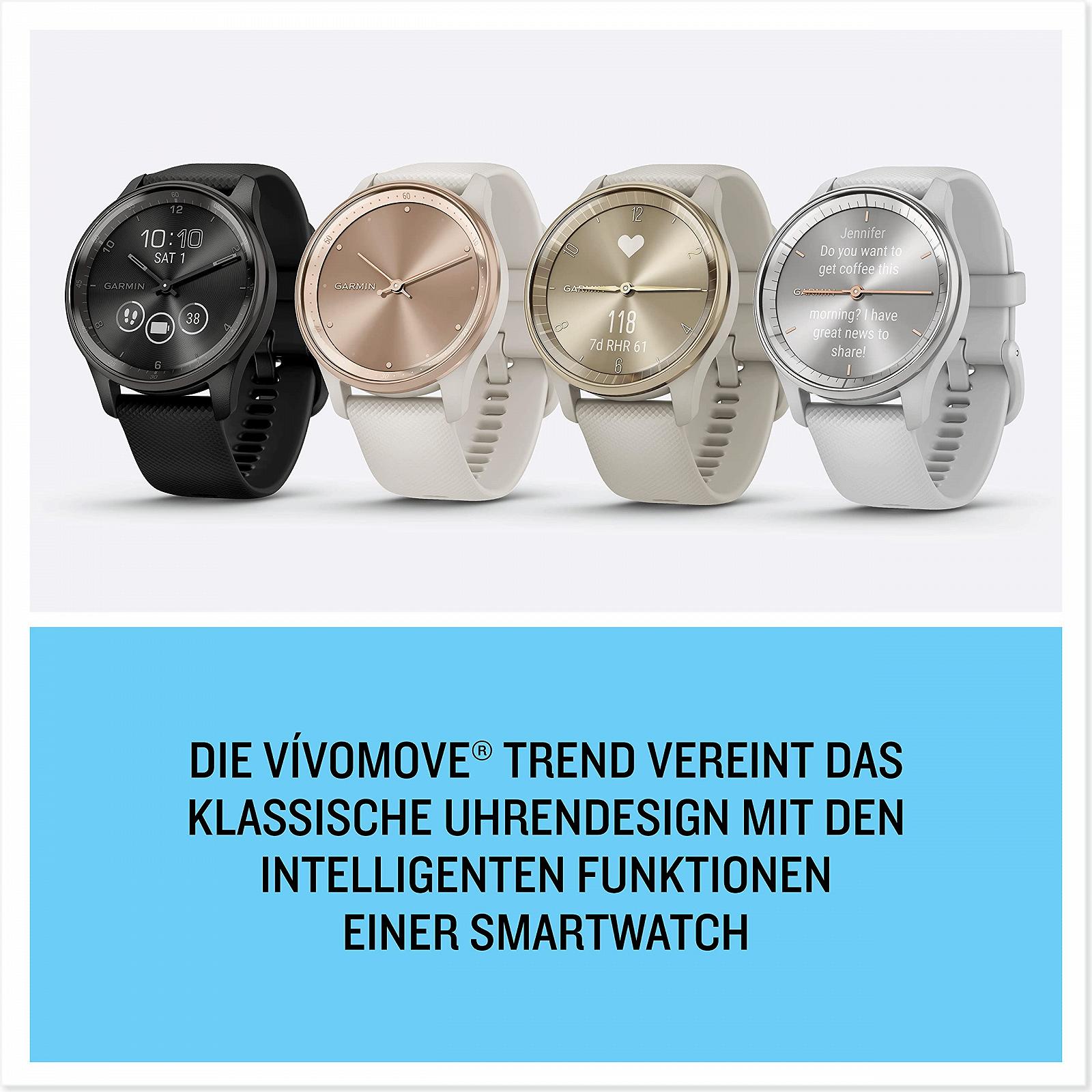 Смарт-годинник Garmin Vívomove Trend 40 мм, фото №7