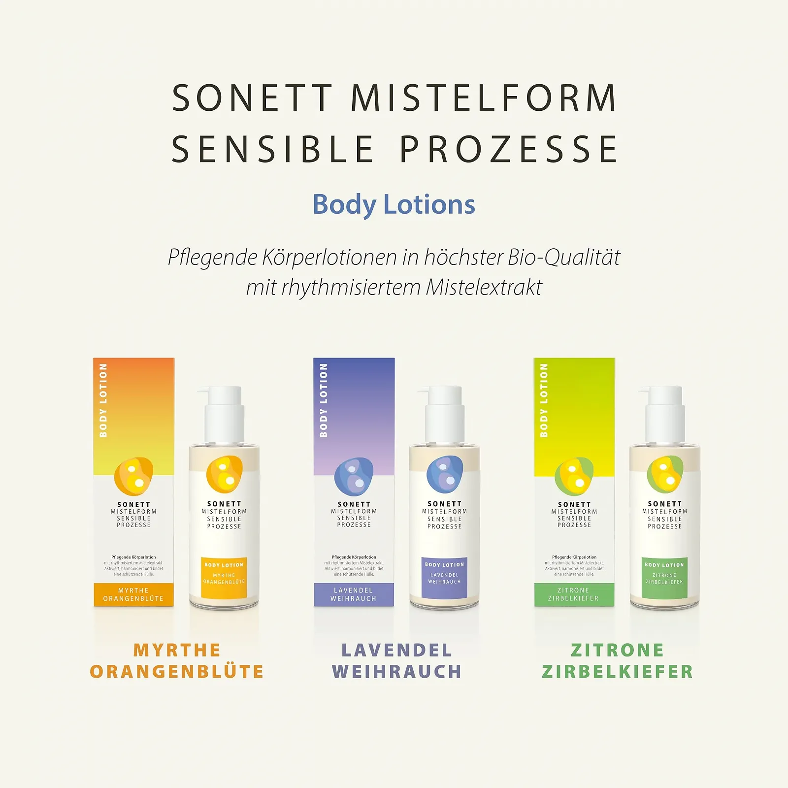 Лосьйон для тіла SONETT MISTELFORM SENSIBLE PROZESSE Лаванда Ладан 145 мл, фото №2