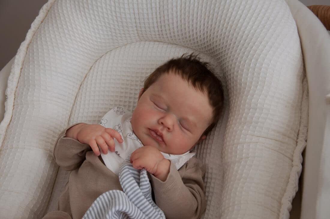 Лялька Zero pam Reborn Baby Full Silicone Lifelike Boy 50 см, фото №1