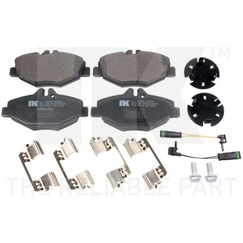 Тормозной диск NK 203359 для MERCEDES-BENZ передний мост, фото №5