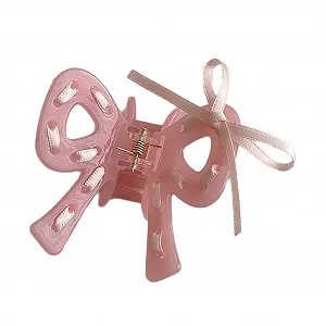 Заколка-краб для волосся з бантом Yjcnelcr - Фото 1