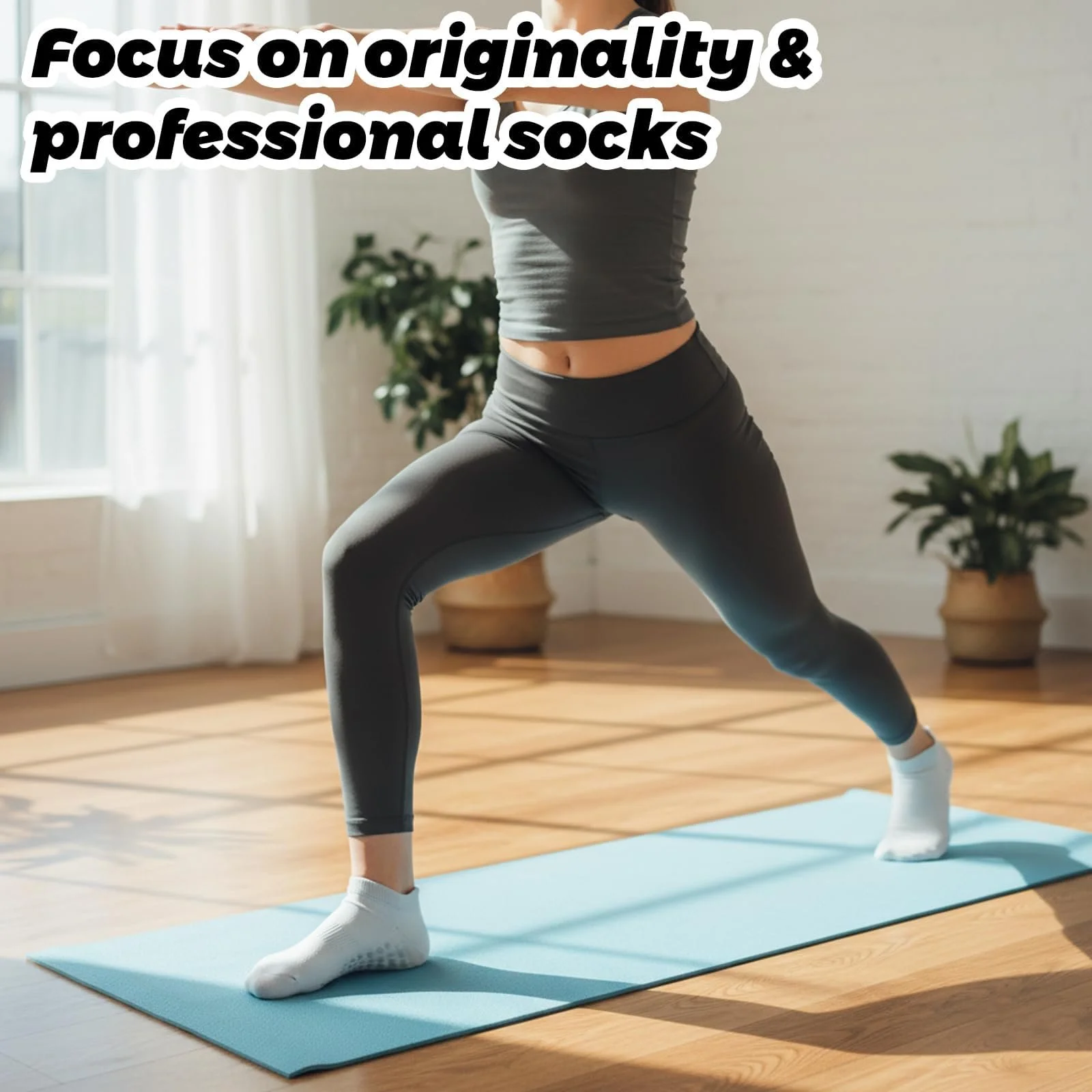 Шкарпетки для йоги Жіночі 39-42, 3 пари, фото №4 Шкарпетки для йоги Жіночі 39-42, 3 пари, фото №4